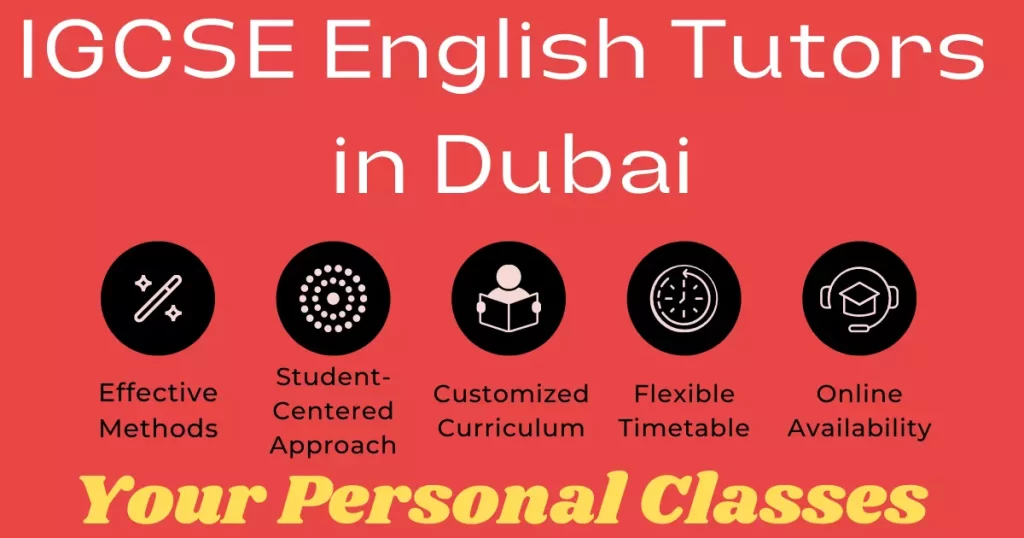 IGCSE English Tutors in Dubai